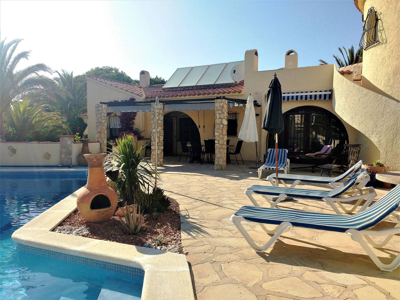 Villa en Ametlla de Mar con piscina privada, wifi y vistas al mar para 6 personas in Les Tres Cales, Tierras del Ebro