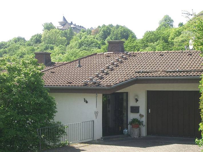 Ferienwohnung für 6 Personen, mit Garten und Ausblick sowie Sauna und Seeblick, kinderfreundlich in Waldeck - 2