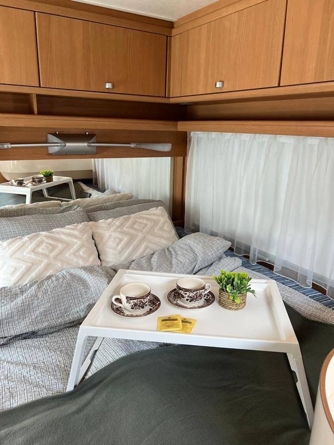 Camping für 4 Personen, mit Garten auf den Lofoten