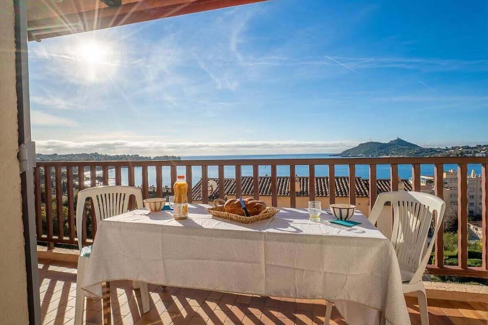 Ganze Wohnung, 2 pièces climatisé, vue mer, au Grand Pavois in Agay, Saint-Raphaël