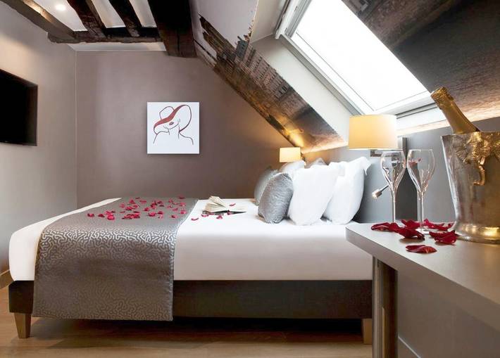 Hôtel pour 4 personnes, avec sauna ainsi que terrasse et vue, animaux acceptés