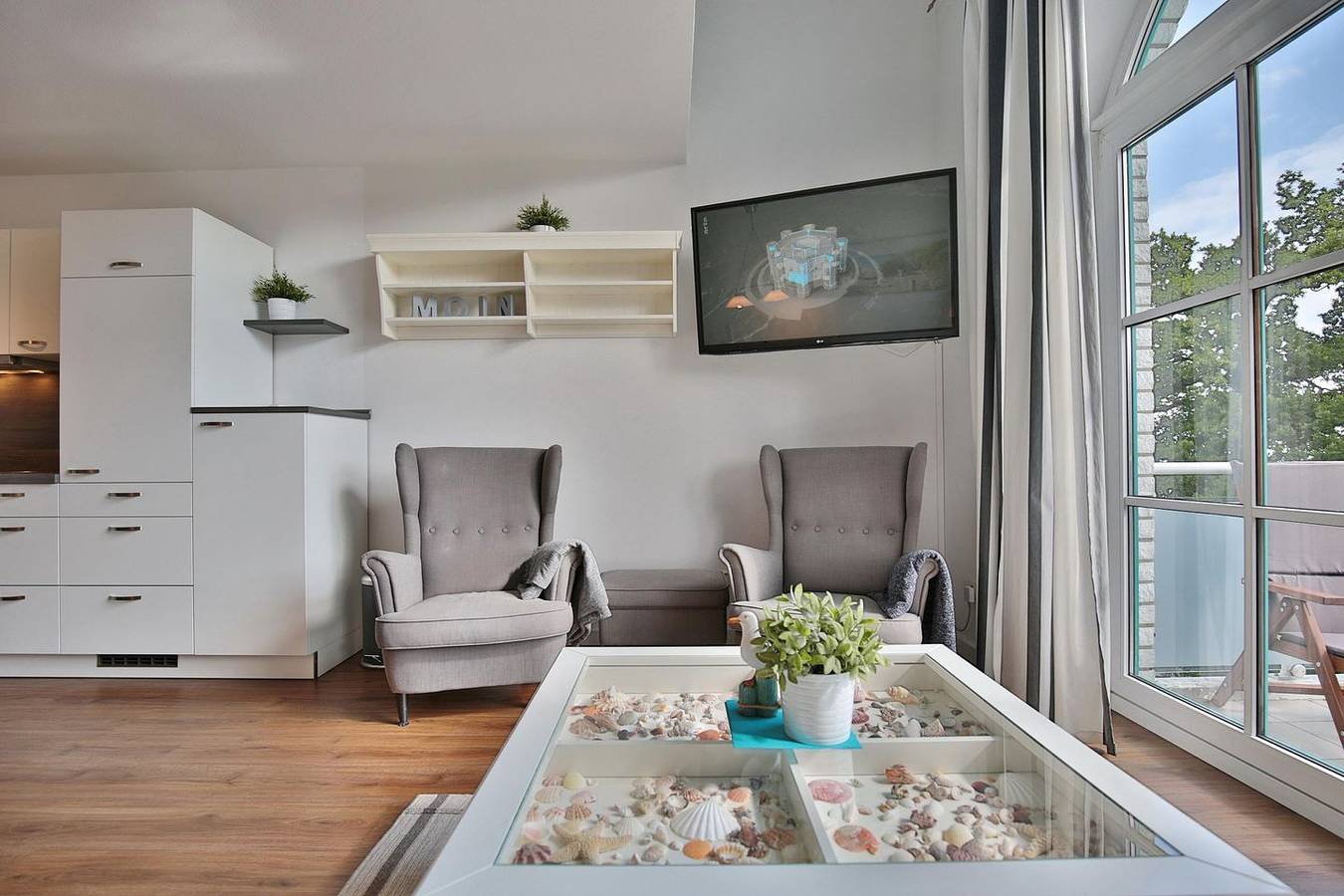 Appartement entier, Maison Baltique, Appartement 11 Ferienwohnung "Sonnendeck" in Niendorf, Timmendorfer Strand