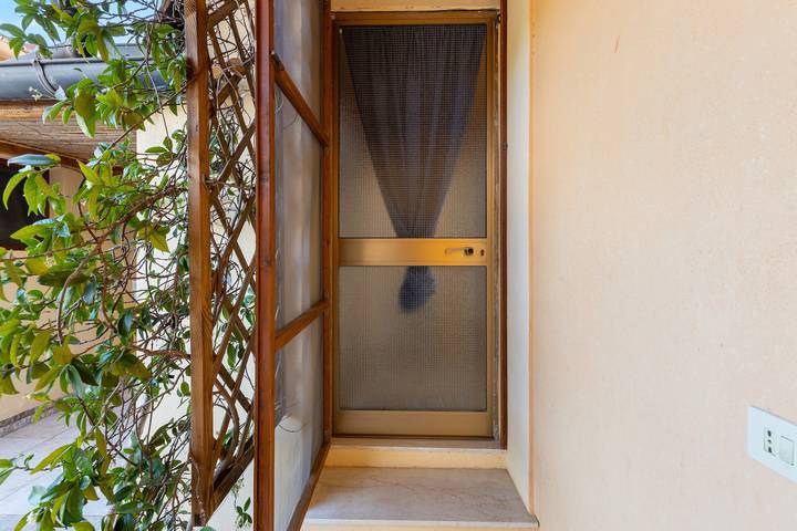 Gästehaus 'Suite Simone' mit Gemeinschaftsgarten und Klimaanlage in Siamanna, Sardinien