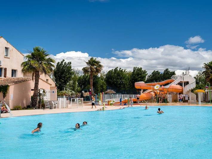Camping Siblu Les Sables du midi - Funpass inclus - Mobilhome 8 personas - Aire acondicionado Essentiel 3ch 8p Signature in Valras-Plage, Costa mediterránea (Francia)