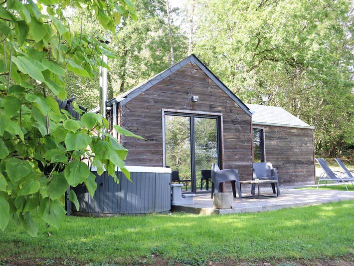 Chalet pour 2 personnes, avec terrasse et jardin - 1