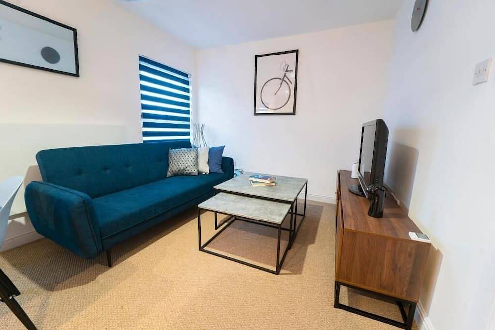 Entire apartment, Stylish Wigan Flat |Fast Wifi |Long and Contractor in Wigan, Greater Manchester