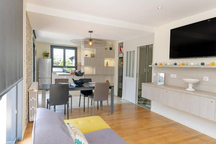 Gîte pour 4 personnes, avec sauna et piscine ainsi que jardin et vue à Barberaz - 3