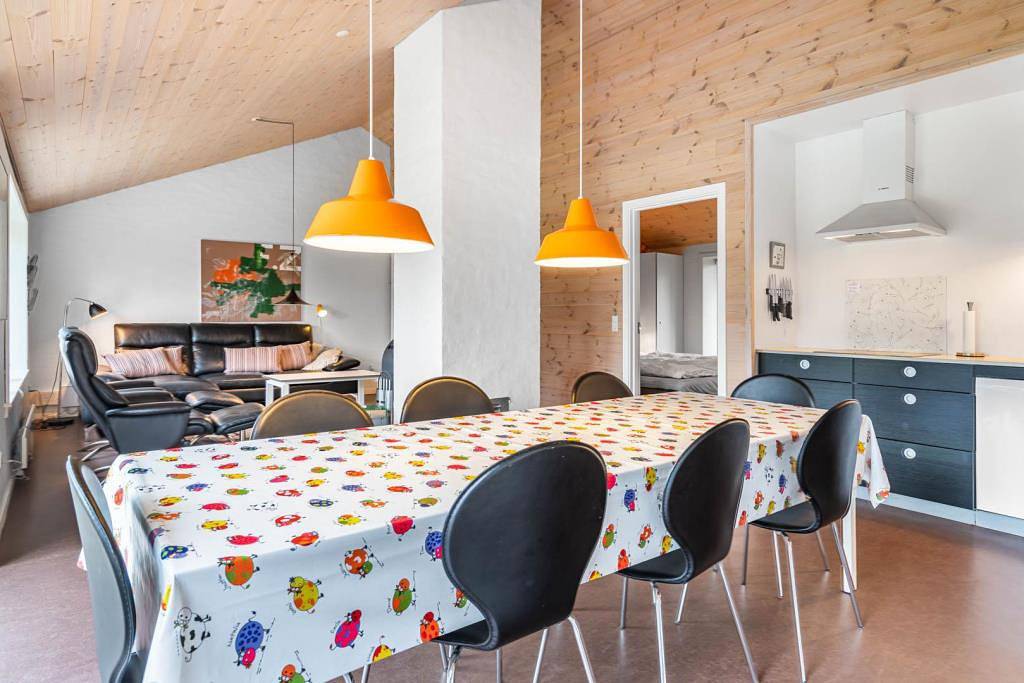 Schönes Ferienhaus, in dem der Rahmen für einen schönen Urlaub geschaffen wird in Henne, Filsø See