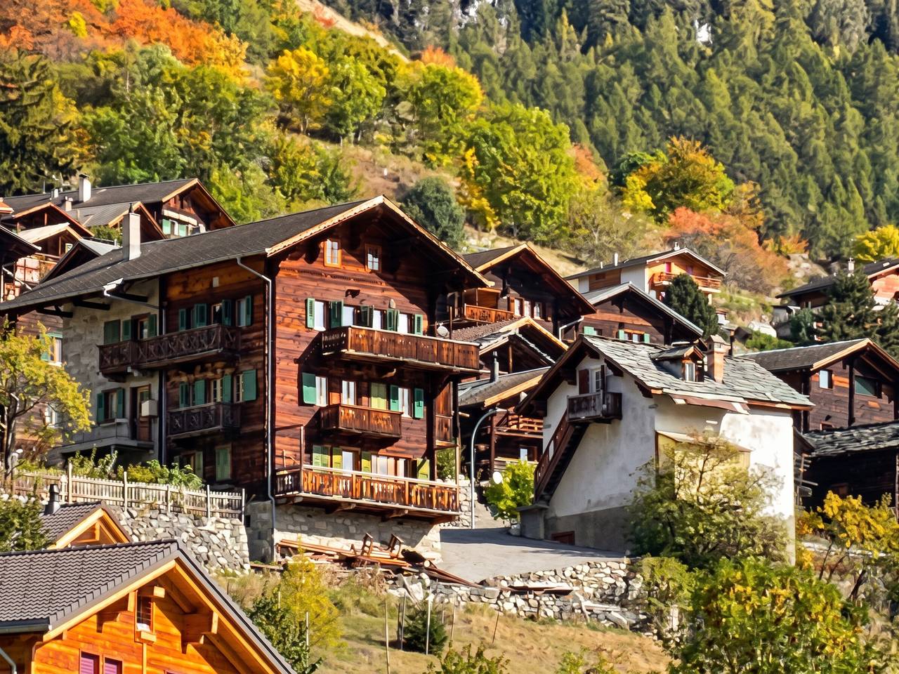 Ganze Wohnung, Ferienwohnung mit Bergblick in Mont-Noble auf 85 m² in Mase, Mont-Noble