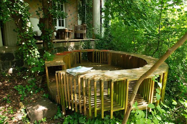 Gîte pour 4 personnes, avec Balcon et Terrasse ainsi que Jardin et Vue à Darmstadt - 4