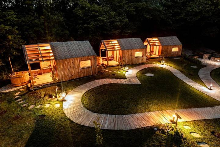 Ferienhaus für 4 Personen, mit Garten und Ausblick sowie Sauna, mit Haustier in Slowenien - 3