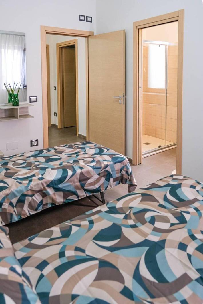 Room 'Stanza Dell'Olio' with Shared Terrace, Wi-Fi and Air Conditioning in Mazzarino, Caltanissetta Province