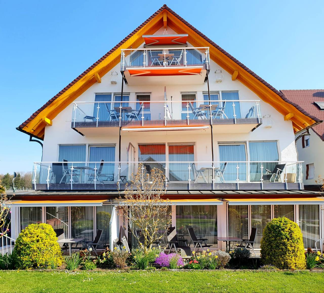 Haus Annette - Fewo Seeblick 4 in Hagnau am Bodensee, Region Bodensee-Oberschwaben