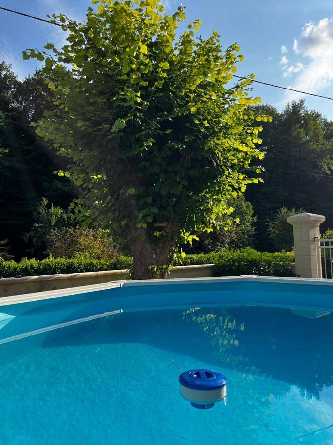 Location de vacances pour 4 personnes, avec piscine et bassin pour enfant ainsi que jardin et vue à Épeigné-les-Bois - 3