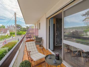 Appartement de vacances pour 2 personnes, avec balcon dans le Calvados