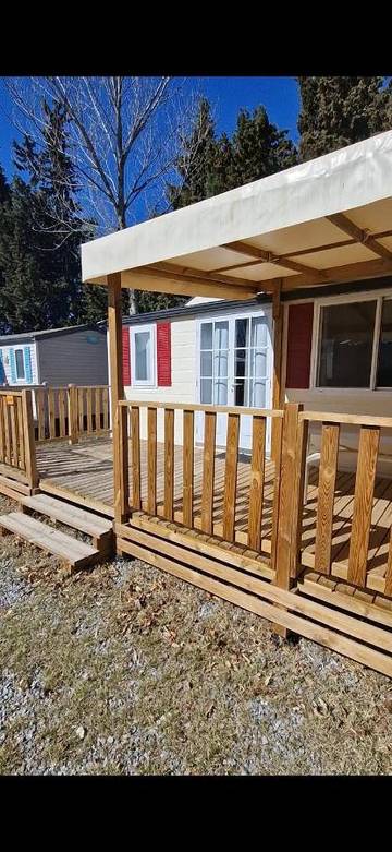 Camping pour 6 personnes, avec vue et terrasse à Sigean