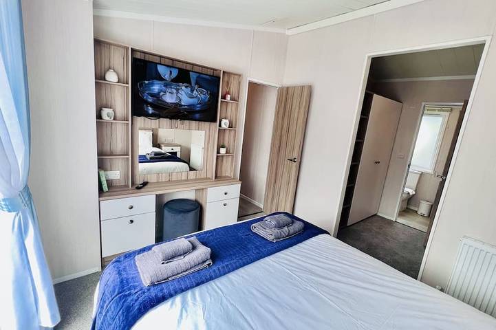 The Bluebell lodge -Vue sur la campagne-d'exception-Lodge-Sdb privée in Skegness, Lincolnshire