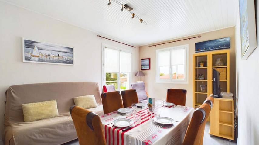 Gîte pour 6 personnes, avec jardin dans Plage de La Parée