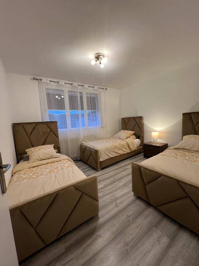 Location de vacances pour 8 personnes, avec jardin ainsi que vue et terrasse à Faches-Thumesnil