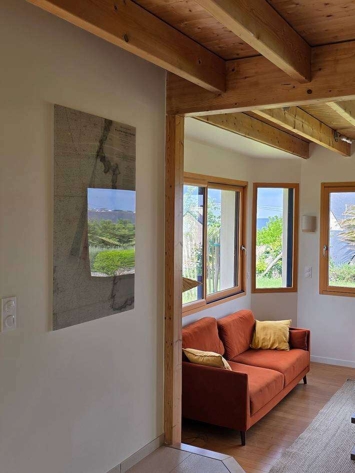 Grande maison - Vue mer à 2 mins du Gr34 et des plages in Plouarzel, Région de Brest
