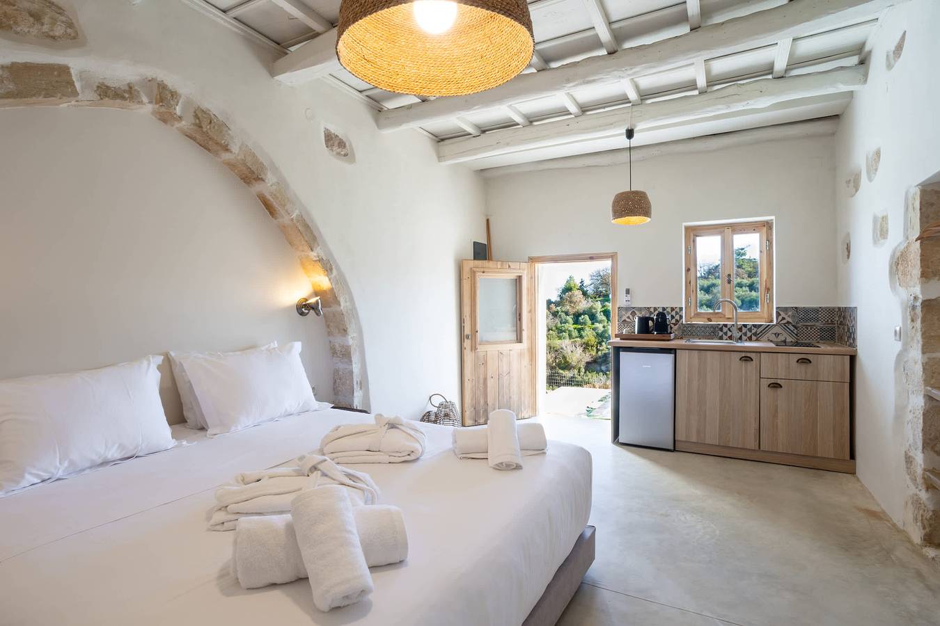Aerida Guesthouse Of Stone - Haroula Cozy Suite in Rethymno und Umgebung