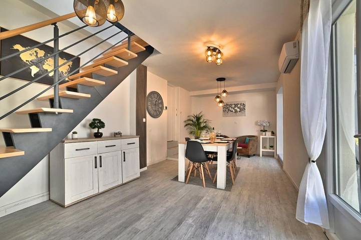 Appartement de vacances pour 6 personnes, avec balcon