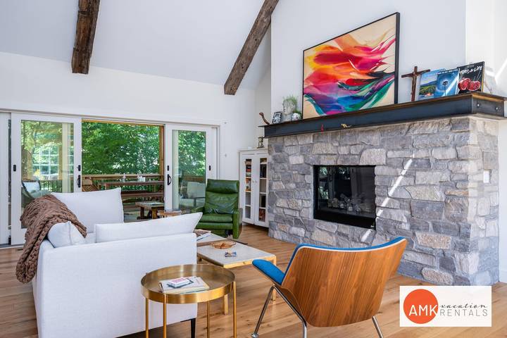 Ferienhaus für 9 Personen, mit Seeblick und Garten sowie Balkon, kinderfreundlich - 1