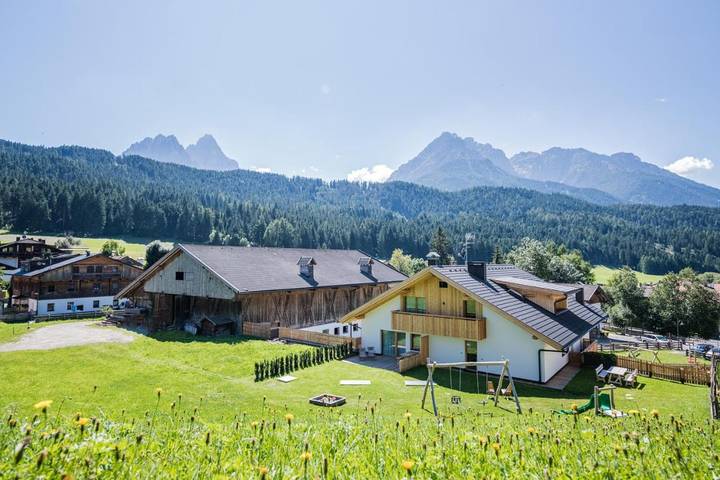 Ferienwohnung für 4 Personen, mit Sauna und Garten sowie Ausblick, mit Haustier - 1