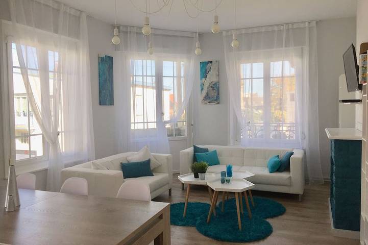 Maison de vacances pour 16 personnes, avec balcon et jardin - 1