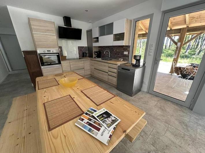 Location de vacances pour 8 personnes, avec piscine et terrasse à Magescq - 4