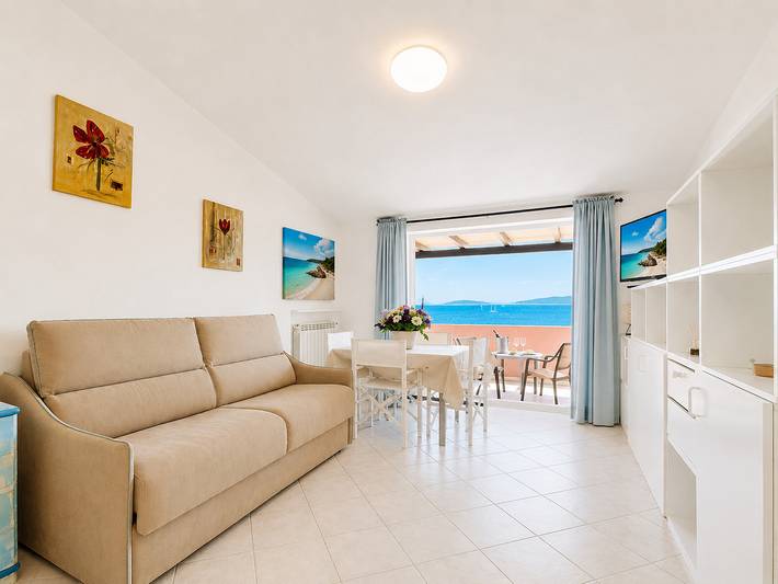 Gîte pour 6 personnes, avec terrasse dans Cala Bitta