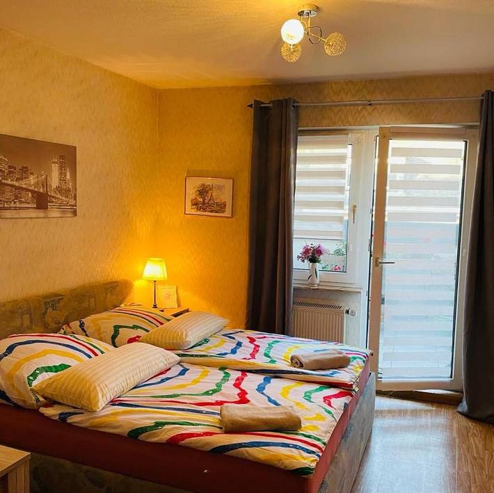 Ferienwohnung für 4 Personen, mit Terrasse und Ausblick in Bingen am Rhein - 3