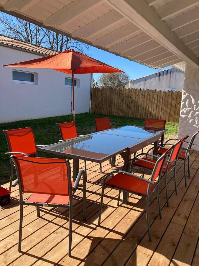 Villa pour 8 personnes, avec terrasse et vue à La Tranche-sur-Mer