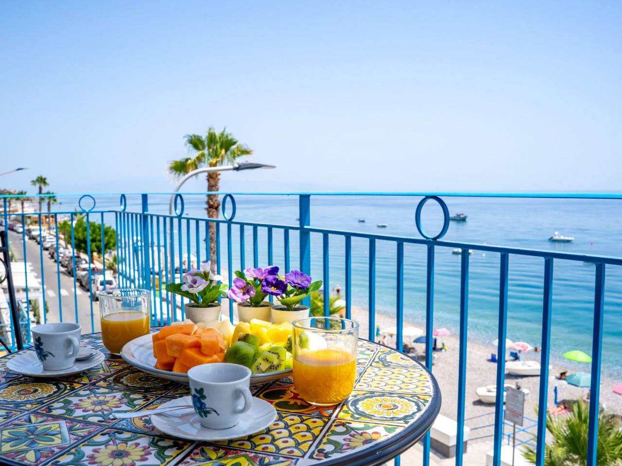 Ganze Wohnung, Meerblick-Wohnung 'Casa Serafina Armonia in Letojanni, Messina Provinz