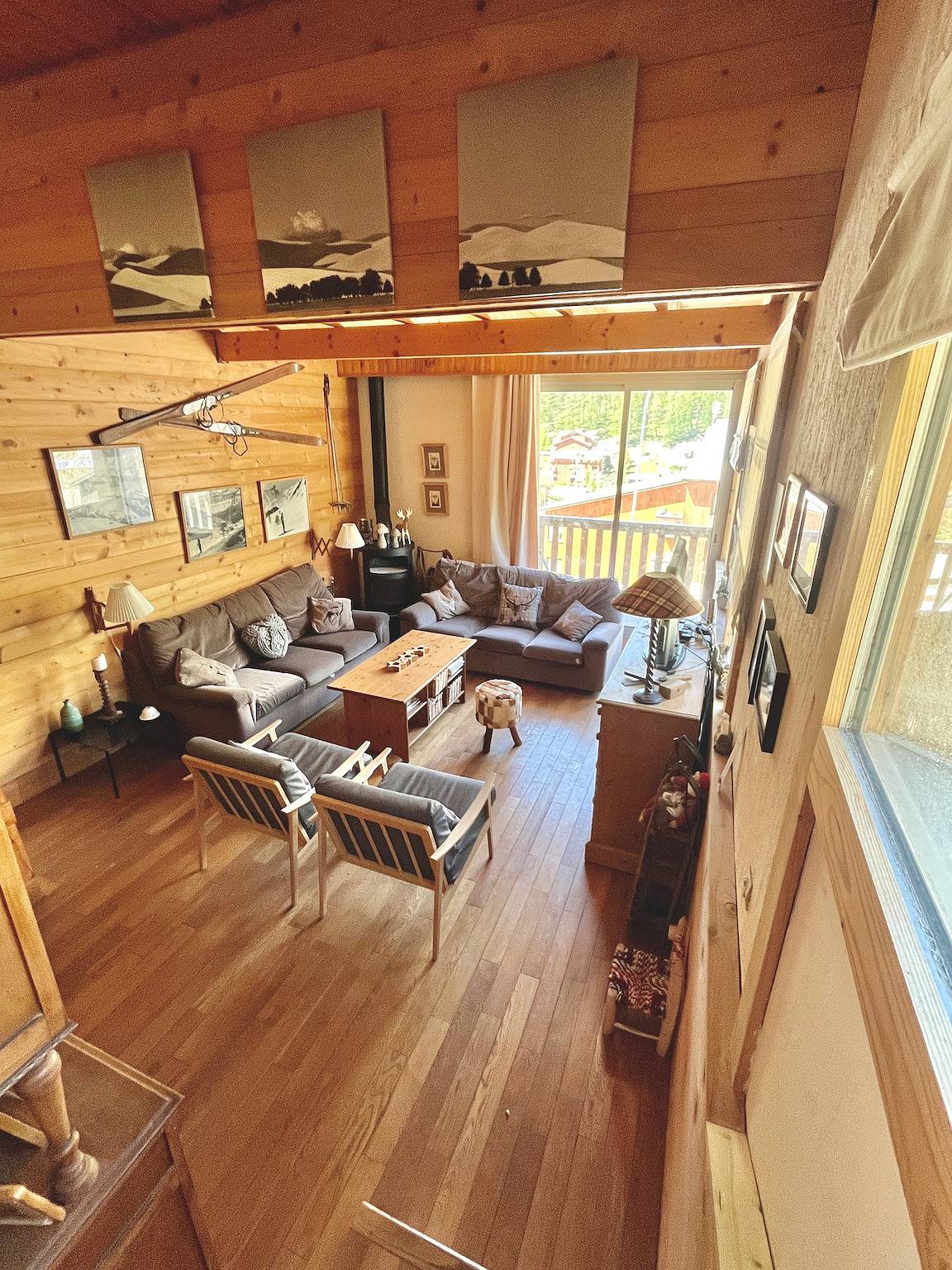 Ganze Wohnung, Les Pounchus D N°02 in La Foux d'Allos, Allos