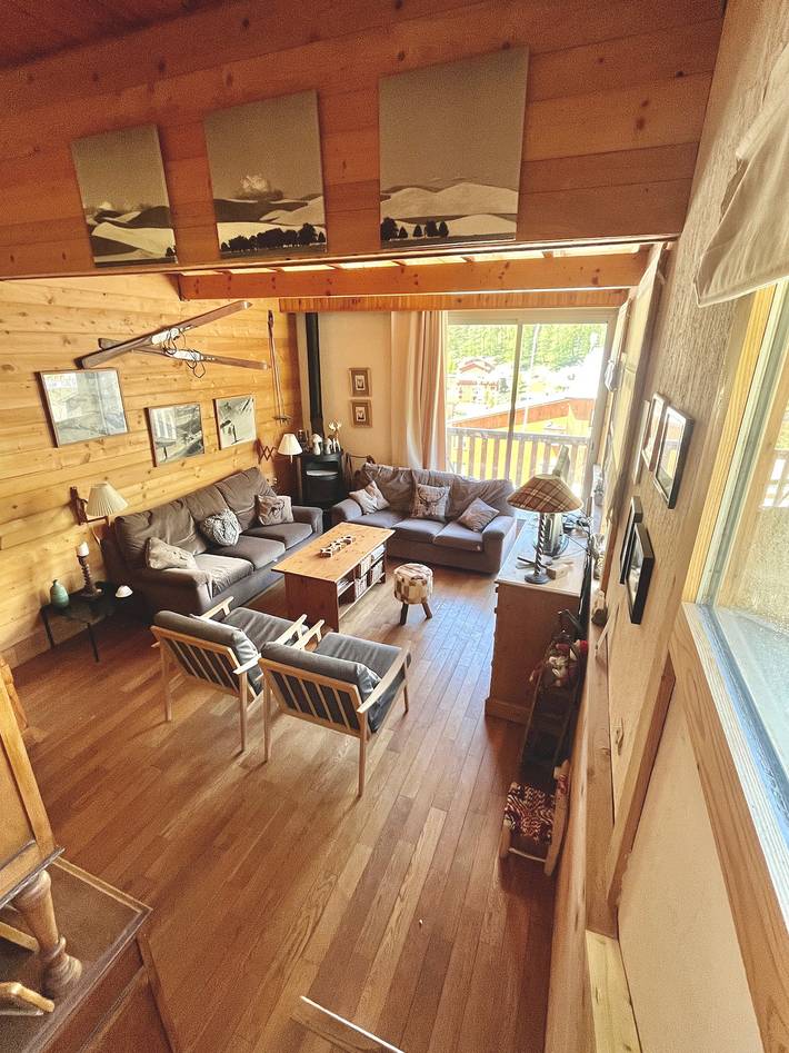 Location de vacances pour 8 personnes, avec balcon à Allos