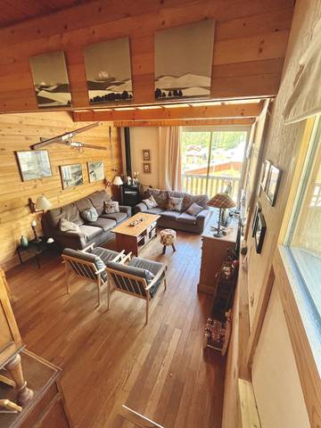 Gîte pour 8 personnes, avec balcon dans La Foux d'Allos