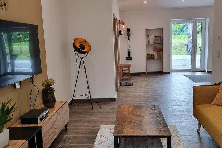 Ferienhaus für 4 Personen, mit Whirlpool und Garten sowie Sauna in Rot am See
