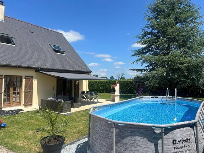 Villa pour 10 personnes, avec piscine et jardin