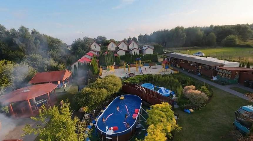 Domek letniskowy dla 4 osób, z ogród na Pomorze
