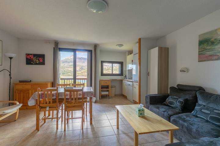 Gîte pour 6 personnes, avec balcon et vue sur le lac à Savines-le-Lac - 2