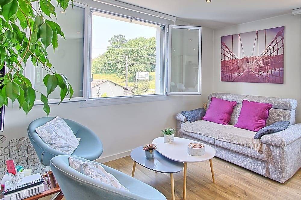 Appartement entier, Meublé de tourisme classé 3* - A 12 min d'Annecy - T2 de 51 m2 in Argonay, Région d'Annecy