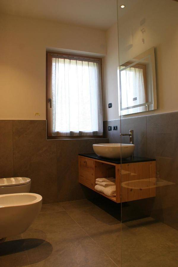 Double Room with Terrace in Cavalese, Fleimstaler Alpen
