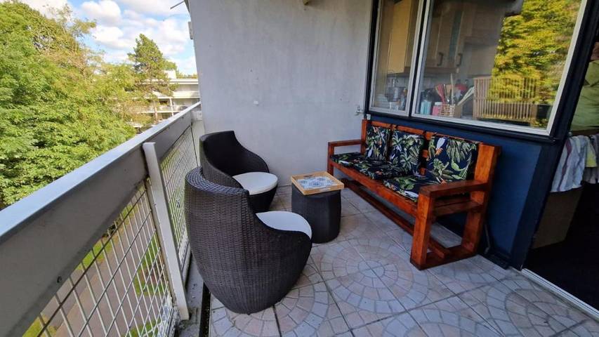 Appartement de vacances pour 2 personnes, avec Balcon et Terrasse à Vaires-sur-Marne