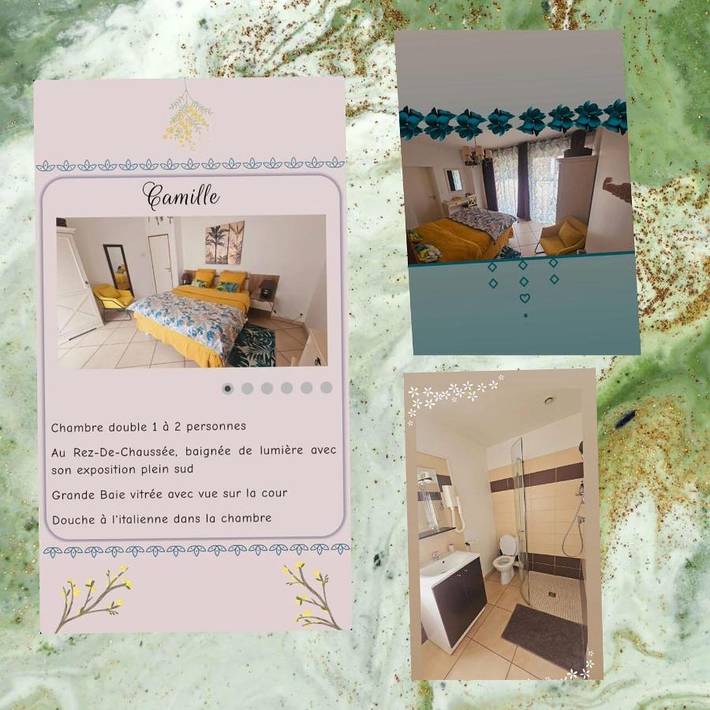 Location de vacances pour 3 personnes, avec terrasse ainsi que jardin et piscine à Nevers - 4