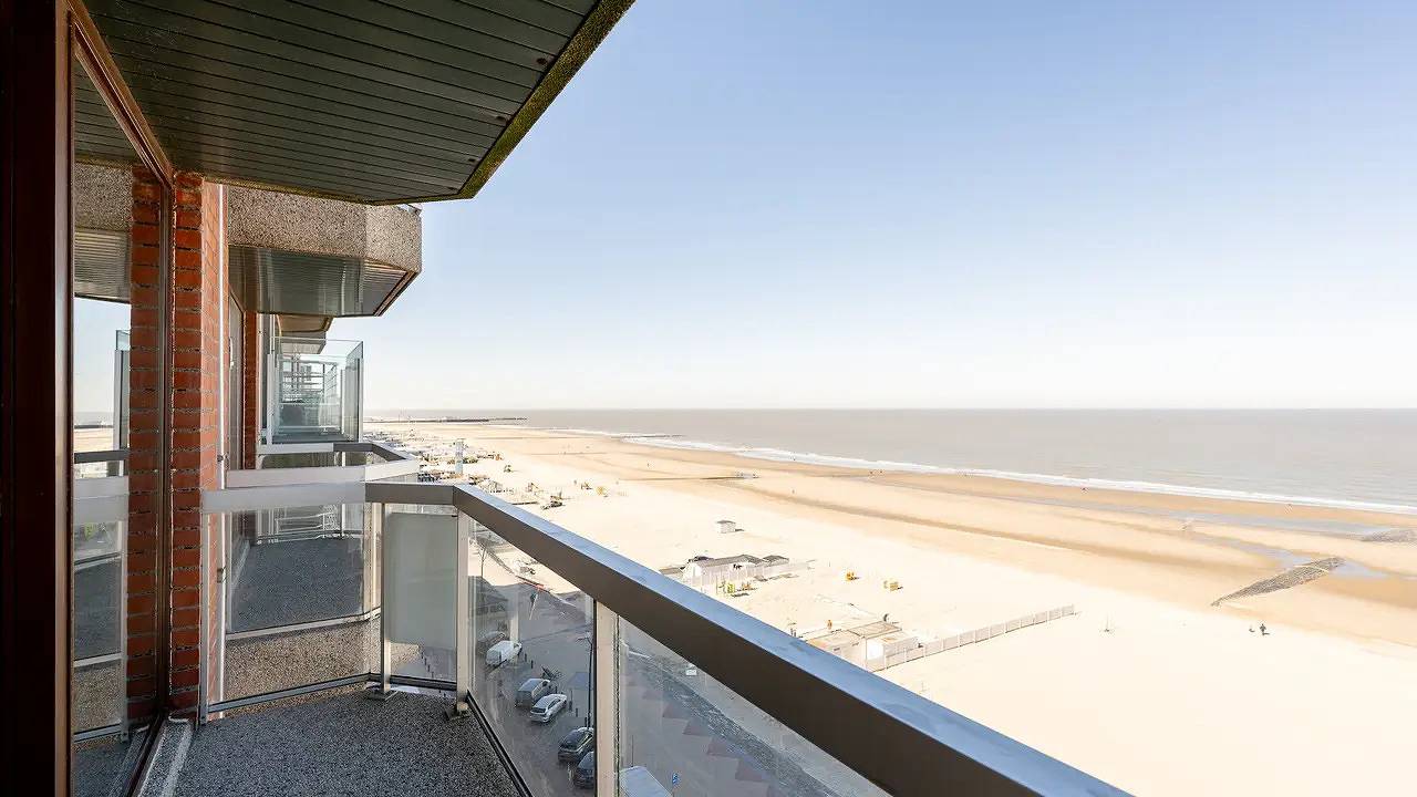 Appartement de vacances entier, Appartement de vacances pour 7 personnes avec balcon in Blankenberge, Côte belge