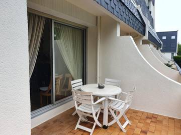 Gîte pour 2 personnes, avec terrasse, animaux acceptés dans Plage Kerambigorn