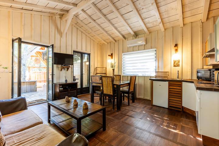 Chalet pour 2 personnes, avec jacuzzi, animaux acceptés en Gironde - 3