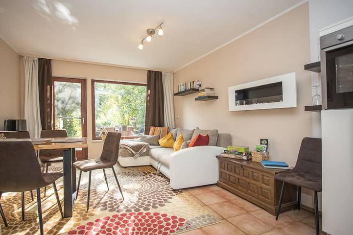 Apartamento de vacaciones para 4 personas, con terraza y jardín - 1