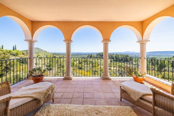 Casa rural para 8 personas, con balcón y jardín en Alaró - 4